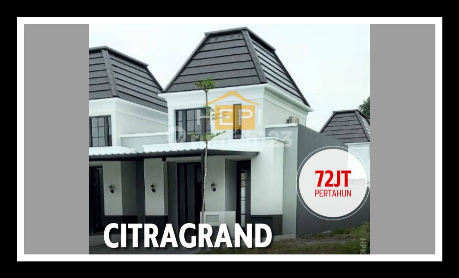Aesthetic New House in Premium Blue Aqua Cluster, Citragrand Semarang