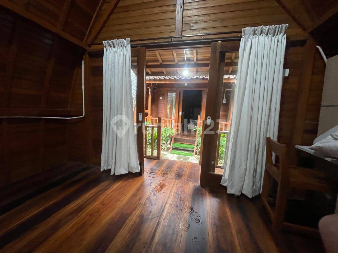 Brand New Villa Joglo in Canggu, Bali - Strategic Location with Rice Field View