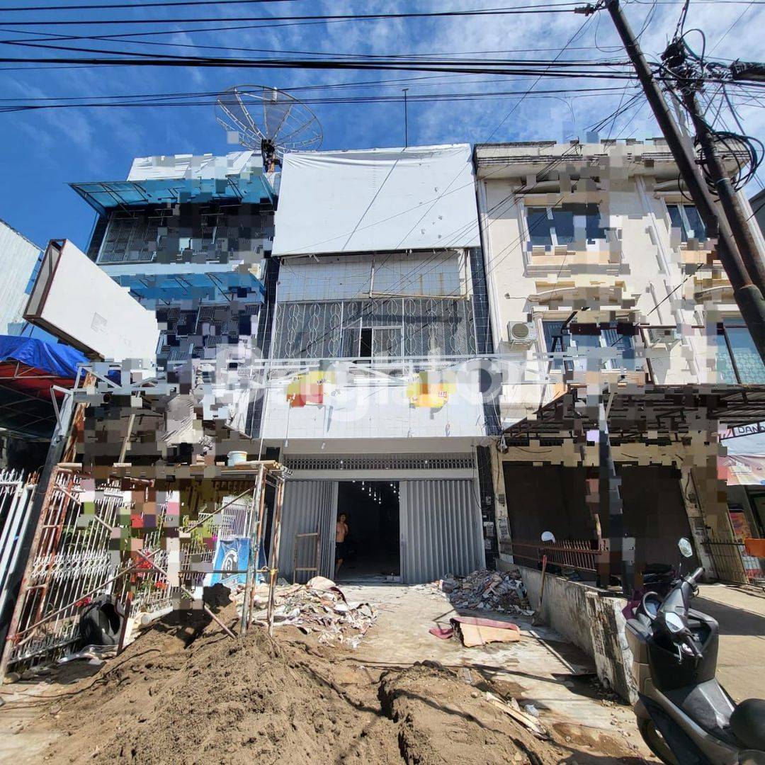 4-Story Newly Renovated Commercial Shop House (Ruko) in Strategic Makassar Location