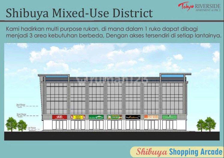 Shibuya Shopping Arcade Ruko - Strategic Location, 3 Floors