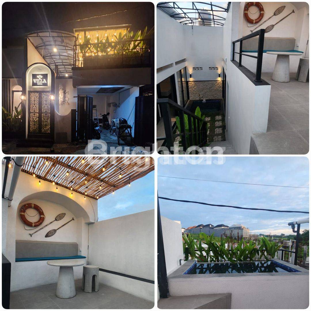 2BR Villa in Pererenan with Rice Field View and Private Pools
