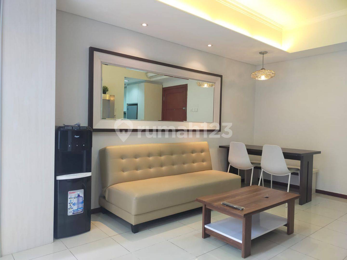Royal Mediterania Garden Apartment - 2BR Fully Furnished with Pool View