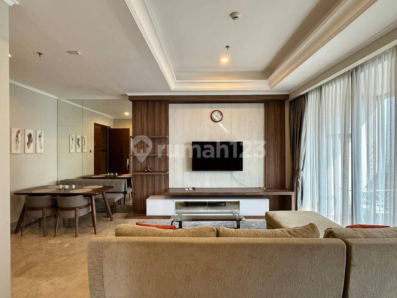 Роскошная 3-комнатная квартира в районе 8 SCBD, Южная Джакарта
