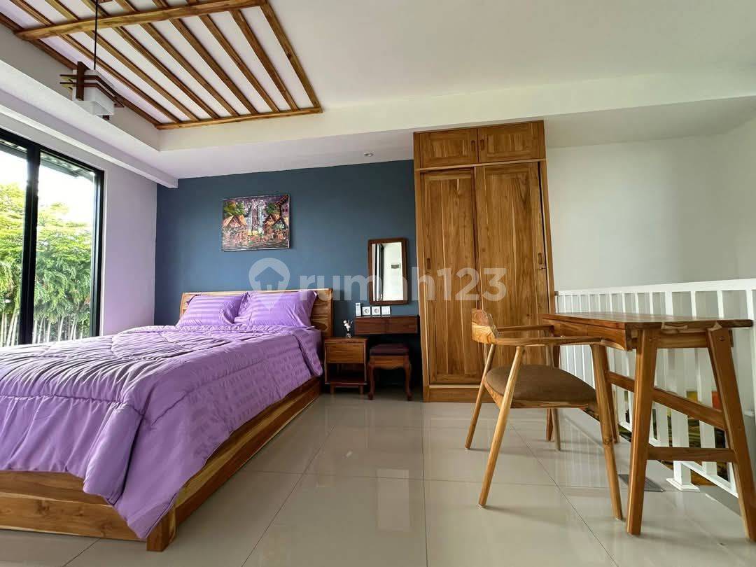 Brand new Mezzanine 1 Bedroom with Rice Field View in Renon, Denpasar Bali