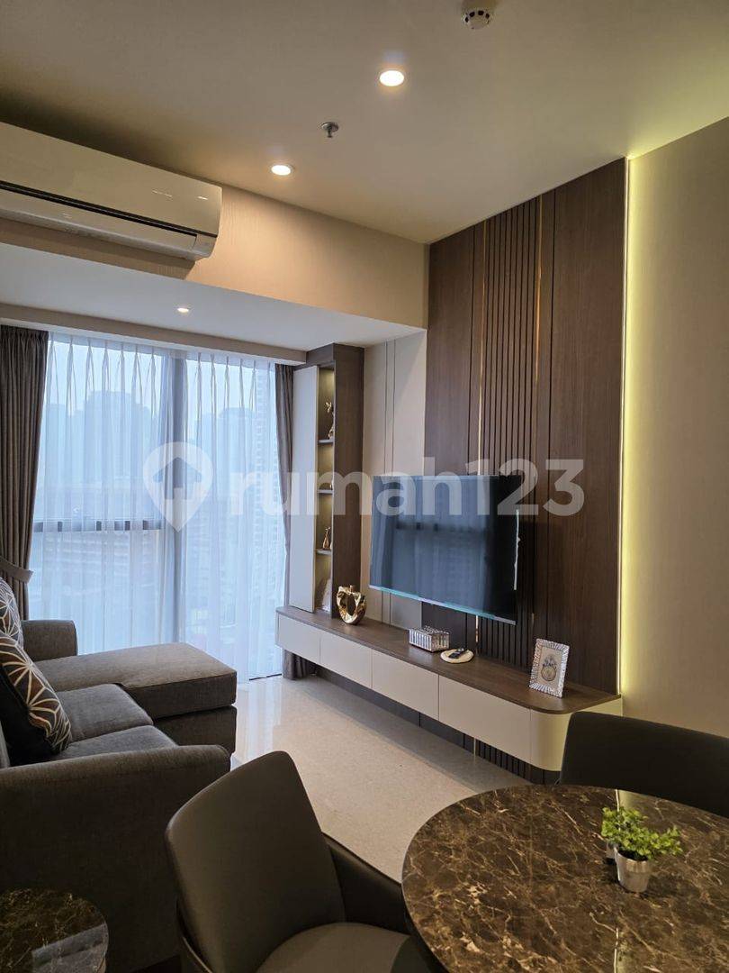 Furnished 2 bedrooms branz mega kuningan for rent