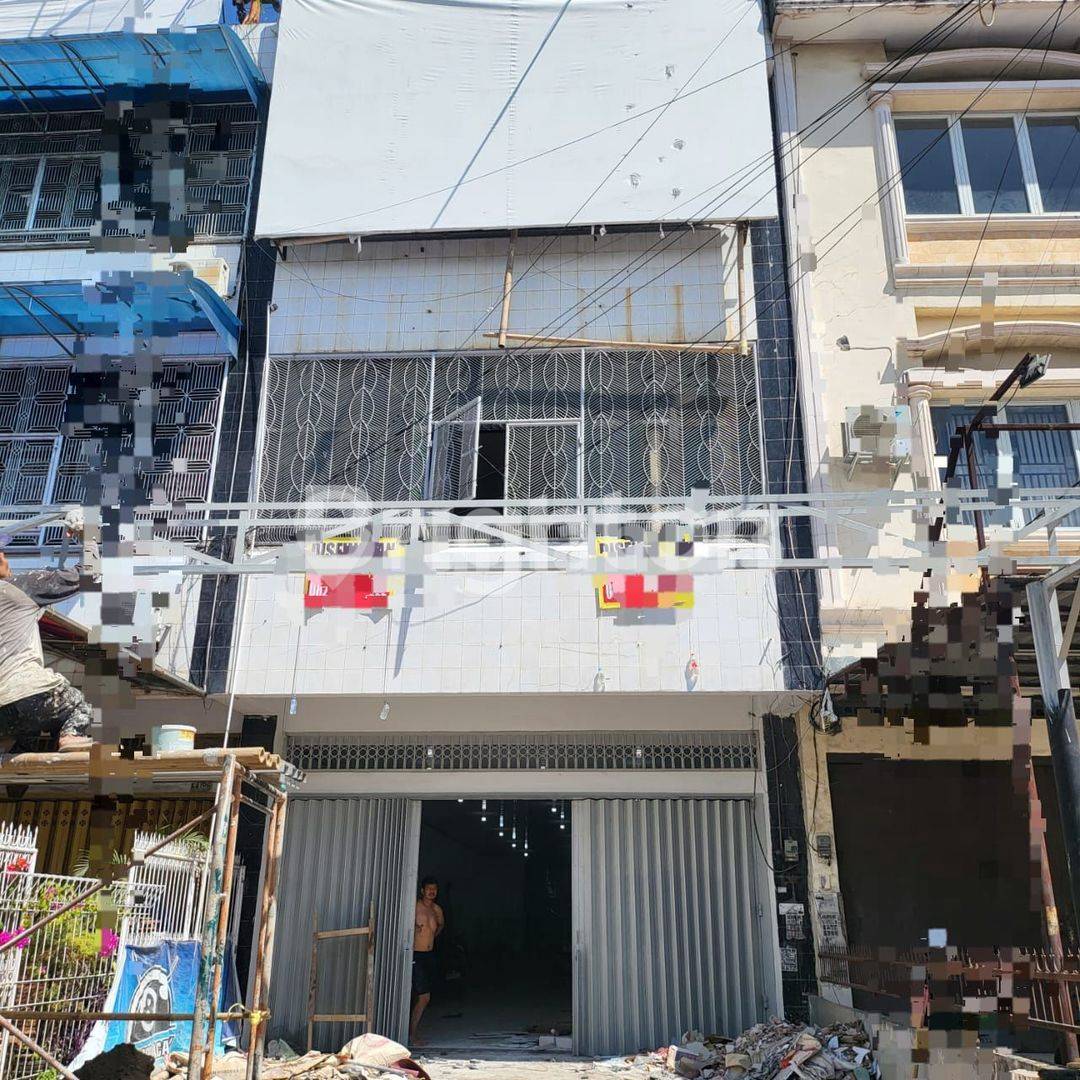 4-Story Newly Renovated Commercial Shop House (Ruko) in Strategic Makassar Location