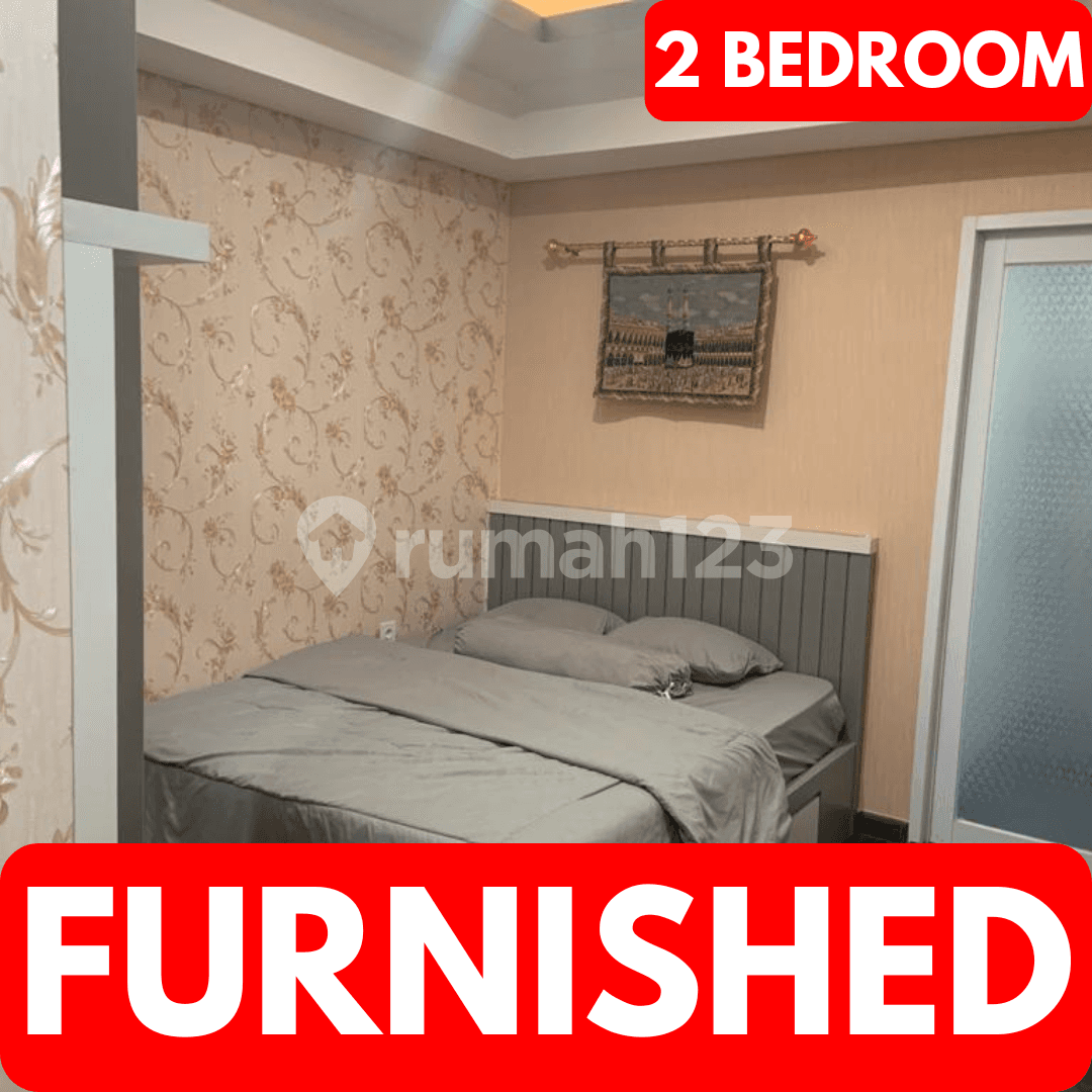 2 бөлмелі пәтер, Arandra Residence, Чемпака Путих, Орталық Джакарта