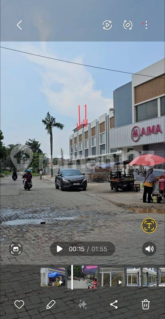 2 Connected Commercial Units at Alamanda Regency - Strategic Location