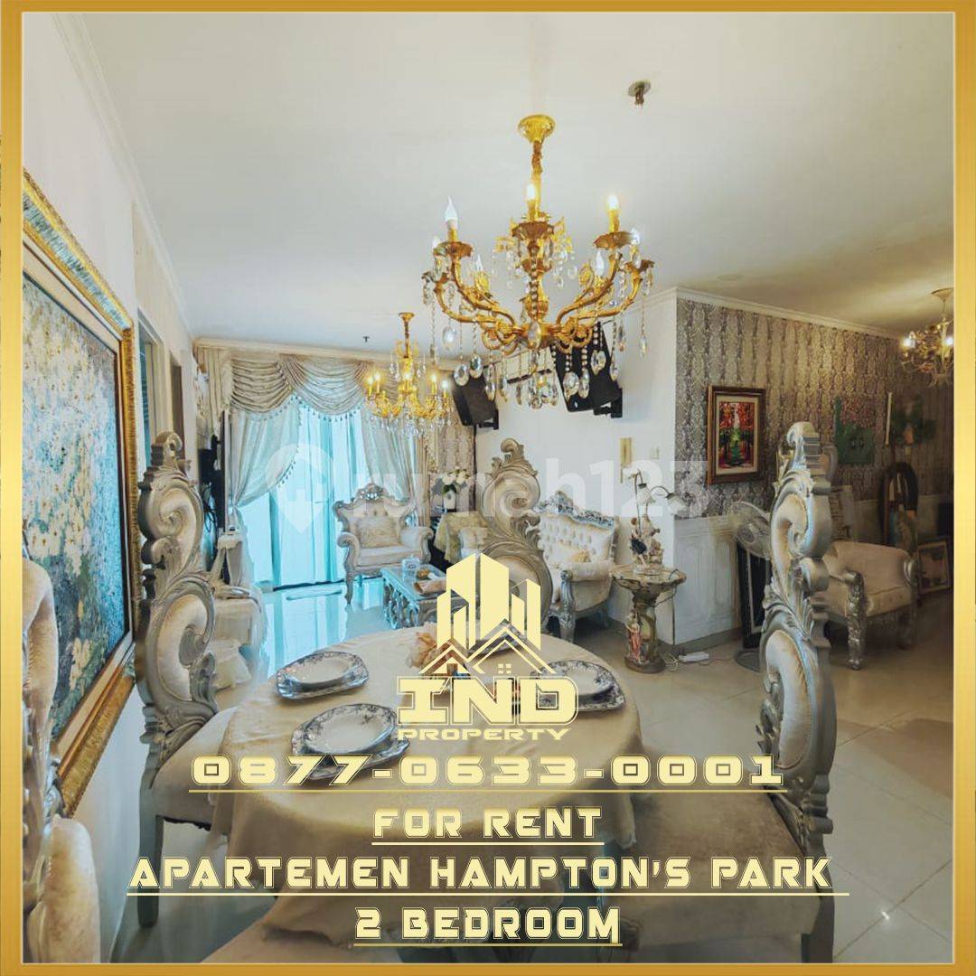 2-комнатная квартира в Hamptons Park с роскошным интерьером