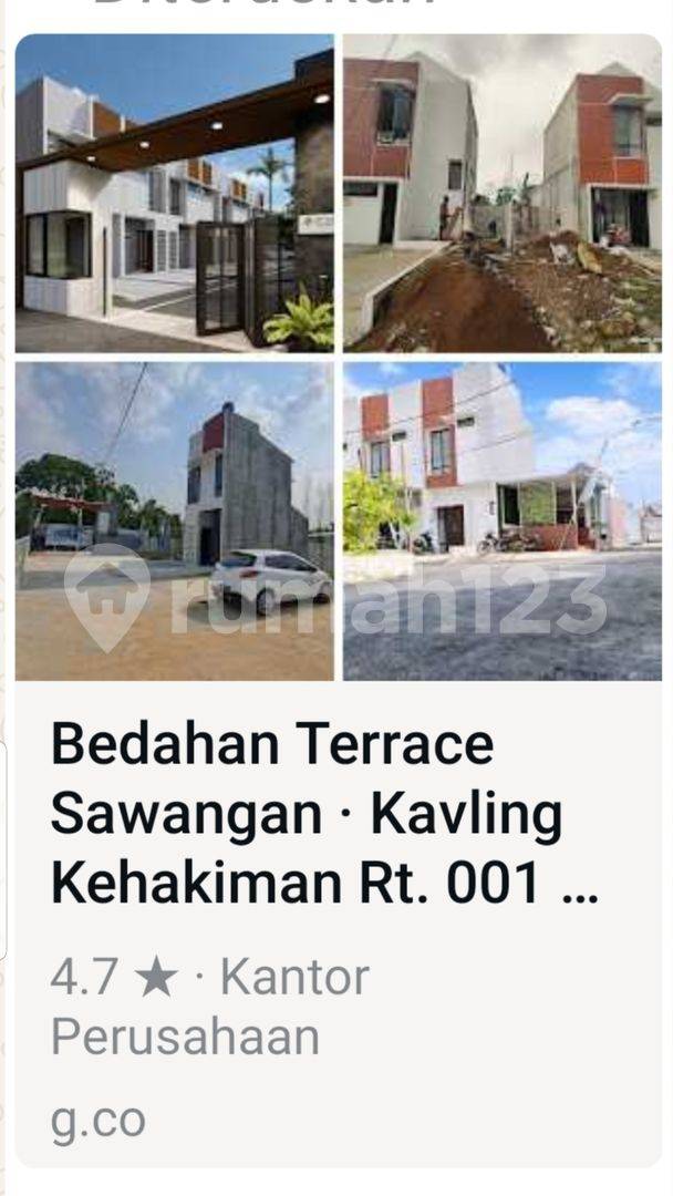 Bedahan Terrace House in Sawangan, Depok - Strategic Location