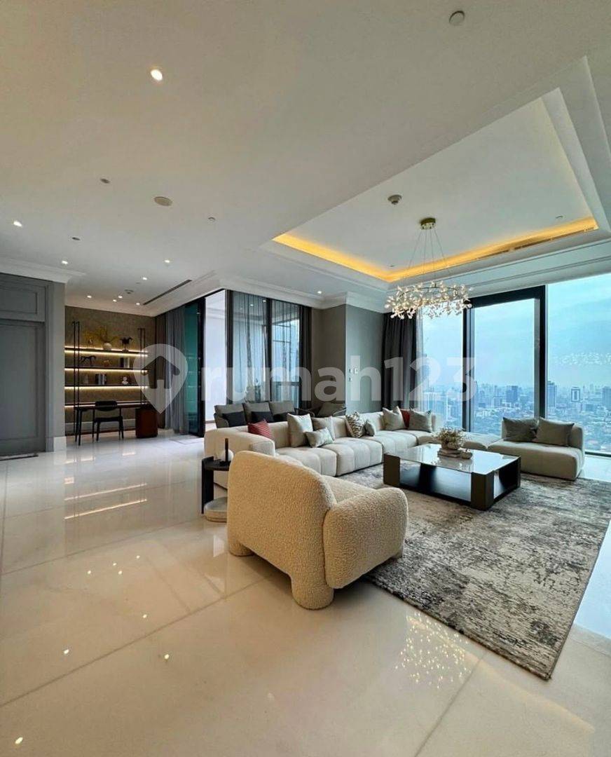 Роскошные апартаменты St Regis в Джакарте - Просторная 3-комнатная квартира с видом на горизонт
