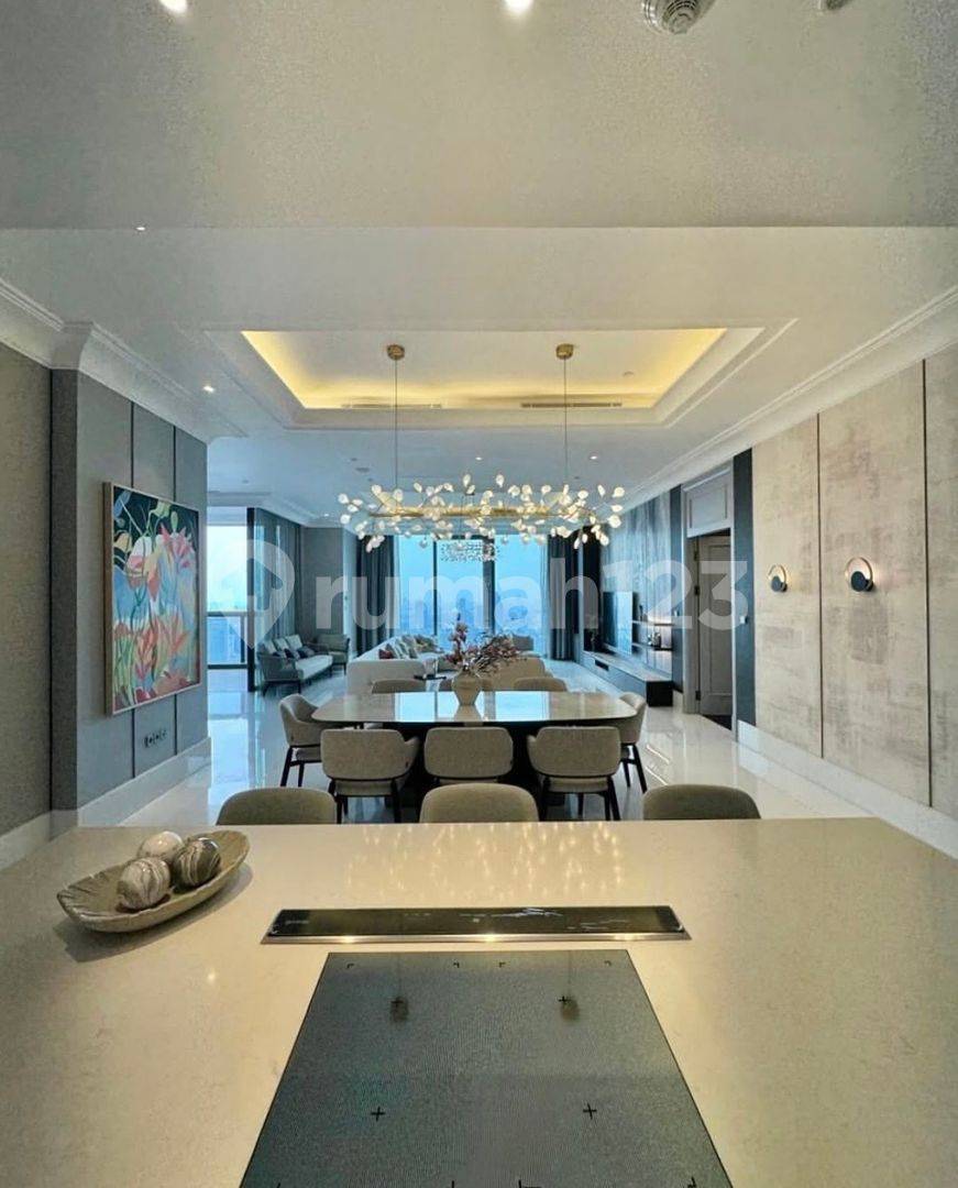 Роскошные апартаменты St Regis в Джакарте - Просторная 3-комнатная квартира с видом на горизонт