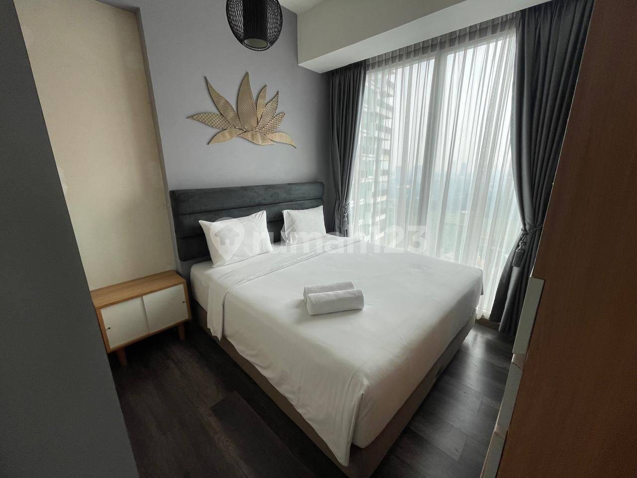 Treepark BSD-тегі 2 бөлмелі пәтер, толық жабдықталған