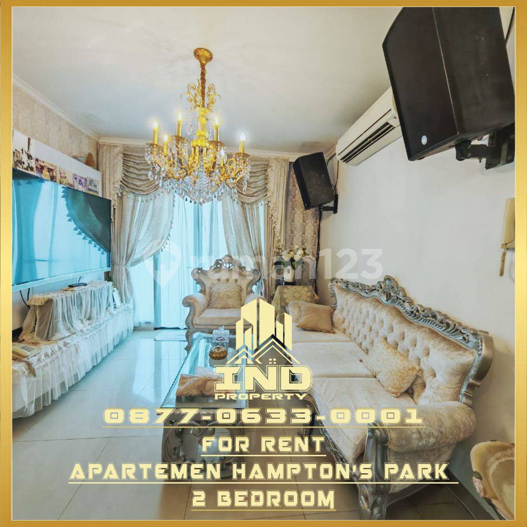 2-комнатная квартира в Hamptons Park с роскошным интерьером