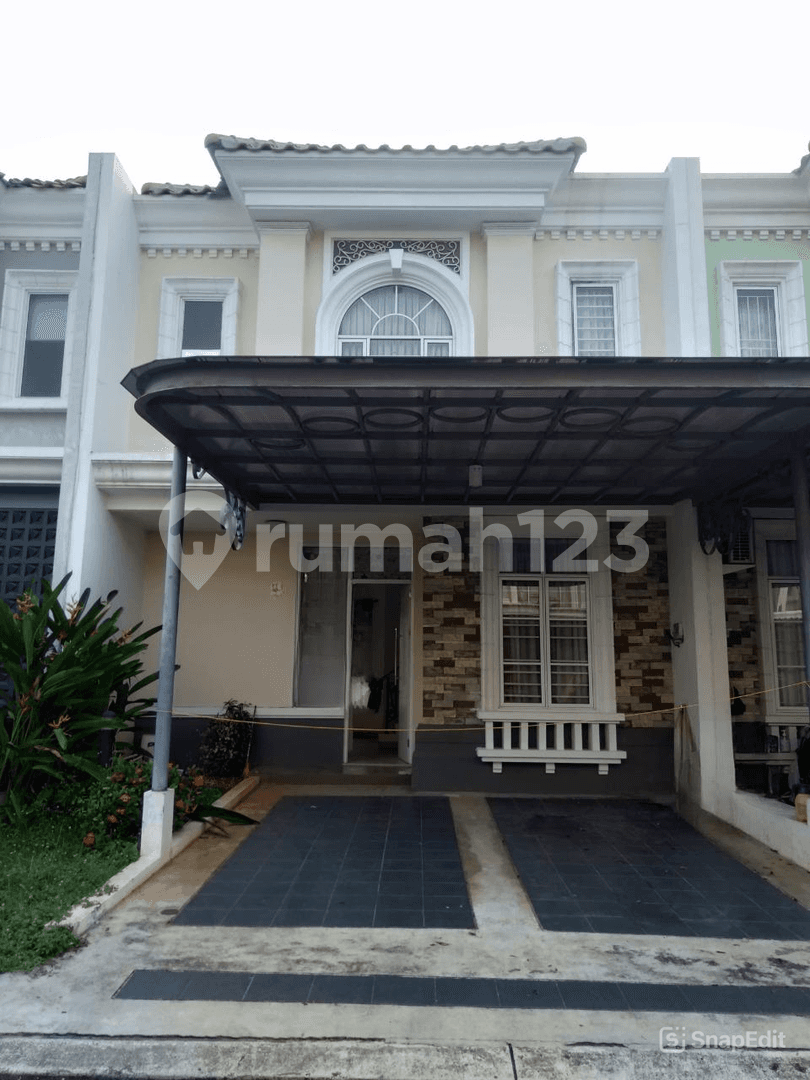 Будинок 7x17м у Jakarta Garden City - 3 спальні, 2 ванні кімнати
